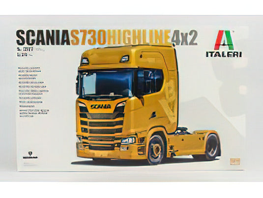 SCANIA S730 V8 HIGHLINE TRACTOR TRUCK 4X2 2-ASSI 2017 //ITALERI 1/24模型モデルキット