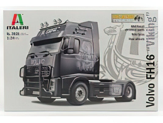 VOLVO FH16 VIKING TRACTOR TRUCK 2-ASSI 2003 //ITALERI 1/24模型モデルキット