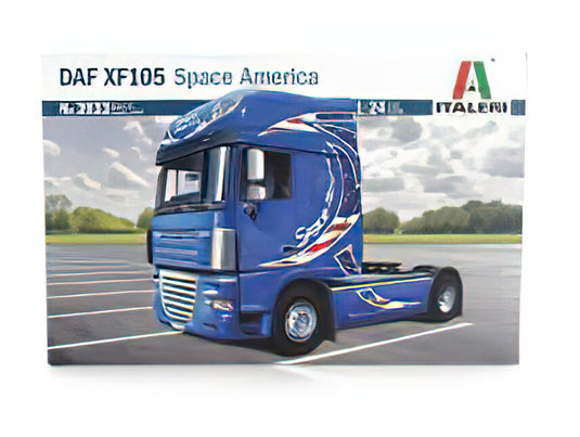 DAF XF105 510 SPACE AMERICA TRACTOR TRUCK 2-ASSI 2011 //ITALERI 1/24模型モデルキット