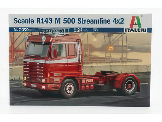 SCANIA   143M 500 4x2 STREAMLINE TRACTOR TRUCK 2 ASSI 1994   / モデルキット プラモデル / ITALERI 1/24 模型