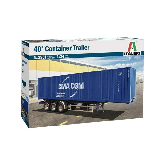 40´ container trailer/ ITALERI 1/24  模型 プラモデル