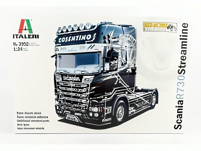 Scania R730 Streamline トラクタ / ITALERI 1/24 模型 プレスチックモデル