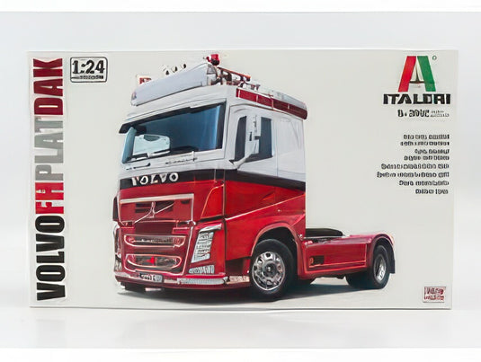 VOLVO   FH16 TRACTOR TRUCK 2 ASSI 2021   / モデルキット プラモデル / ITALERI 1/24 模型