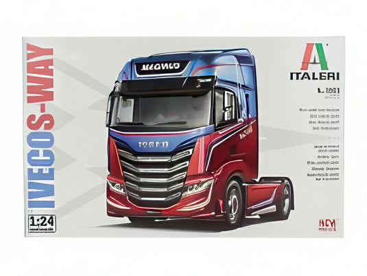 IVECO FIAT S-WAY S460 MAGIRUS トラクター トラック 2軸 2022/ ITALERI 1/24 ミニカー