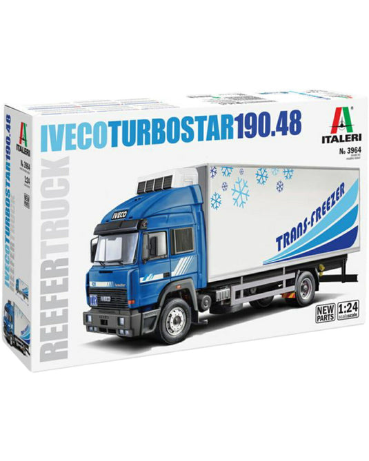 イベコ ターボスター 190.48 冷凍冷蔵トラック 冷凍車 / ITALERI 1/24 ミニカー