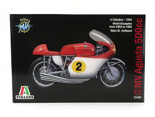 MV AGUSTA   500 N 2 WORLD CHAMPION 1962   1963   1965   1965 M.HAILWOOD   / モデルキット プラモデル / ITALERI 1/9 模型