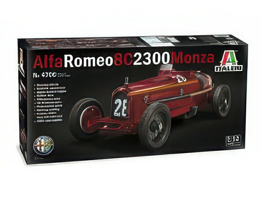 ALFA ROMEO   F1  8C 2300 MONZA N 28 WINNER MONACO GP 1932 TAZIO NUVOLARI   RED モデルキット プラモデル / ITALERI 1/12 模型