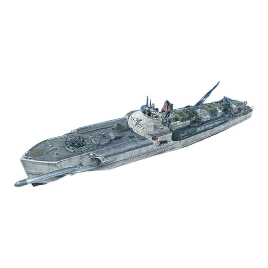 シュネルボート Schnellboot S 100 / ITALERI 1/35 飛行機模型 ミリタリー