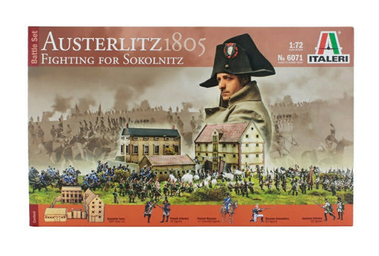 バトルセット アウステルリッツ ソコルニッツの戦い 1805/ ITALERI 1/72 モデルキットプラモデル