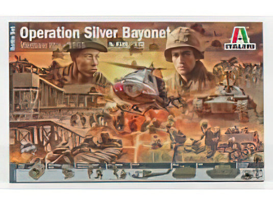 アクセサリー DIORAMA WAR BATTLE SET OPERATION SILVER BAYONET VIETNAM 1965 //ITALERI 1/72模型モデルキット