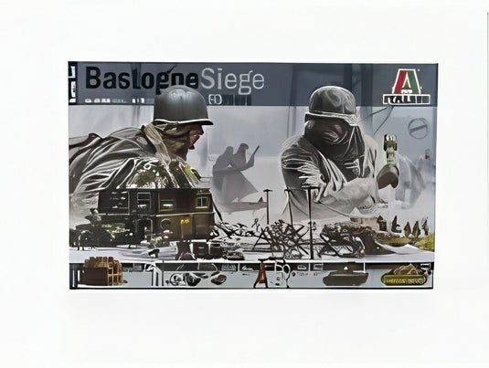 アクセサリー ジオラマ ウォー バトル セット バストーニュ シージ 1944/ ITALERI 1/72 モデルキット プラモデル模型