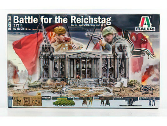 アクセサリー DIORAMA WAR BATTLE SET FOR THE REICHSTAG BERLIN APRIL 29th / 2nd MAY 1945 //ITALERI 1/72模型モデルキット