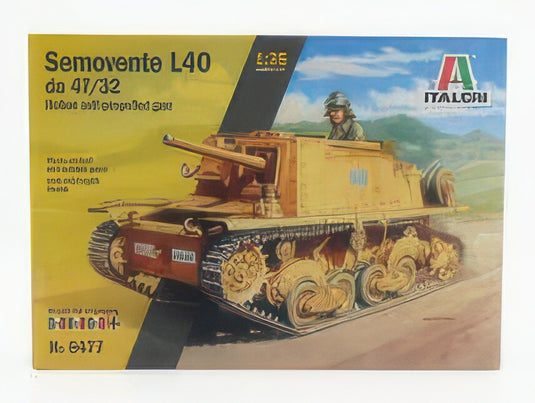 IVECO FIAT   ANSALDO SEMOVENTE L40 47/32 TANK MILITARY 1941   / モデルキット プラモデル / ITALERI 1/35 模型
