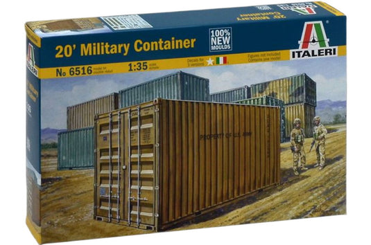 20フィート 軍用コンテナ コンテナ / ITALERI 1/35 模型 プレスチックモデル