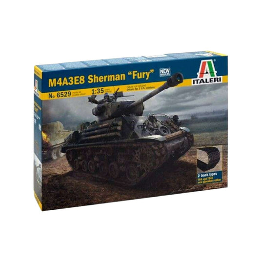 M4A3E8 Sherman Fury/ ITALERI 1/35  模型 プラモデル