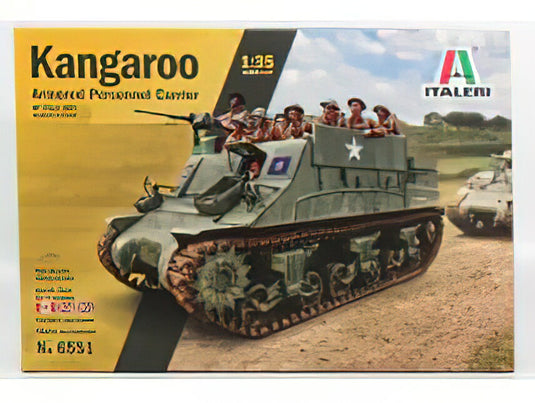 HOWITZER M7 KANGAROO TANK 1944 //ITALERI 1/35模型モデルキット