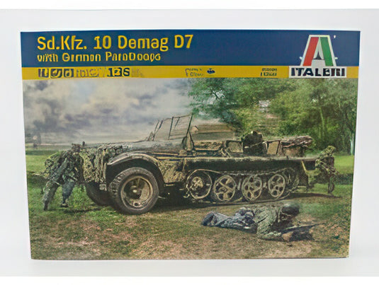 TRUCK SD.KFZ. 10 DEMAG D7 ドイツ降下猟兵付 ミリタリー 1945/ ITALERI 1/35 ミニカー