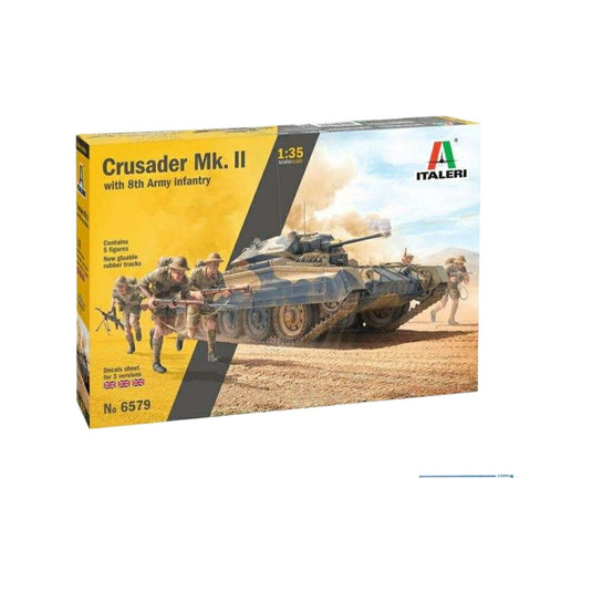 Crusader Mk.II 8th Military Infantry/ ITALERI 1/35  模型 プラモデル