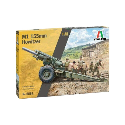 M1 155mm Howitzer/ ITALERI 1/35  模型 プラモデル