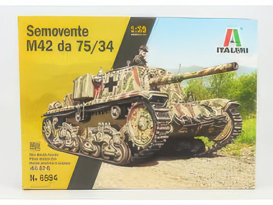 MGMC   TANK M42 DA 75/34 SEMOVENTE MILITARY 1945   / モデルキット プラモデル / ITALERI 1/35 模型