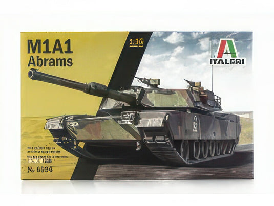 TANK   M1A1 ABRAMS MILITARY 1980   / モデルキット プラモデル / ITALERI 1/35 模型