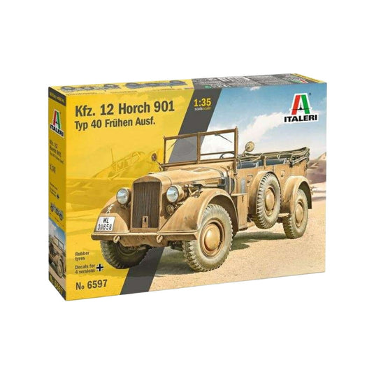Kfz. Horch 901 typ 40 Fr?he Ausf./ ITALERI 1/35  模型 プラモデル