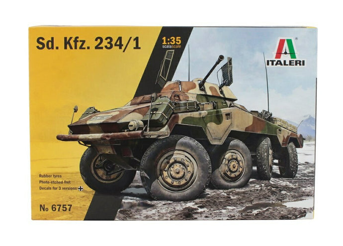 戦車 SD.KFZ.234/1 軍用 1945/ ITALERI 1/35 モデルキットプラモデル