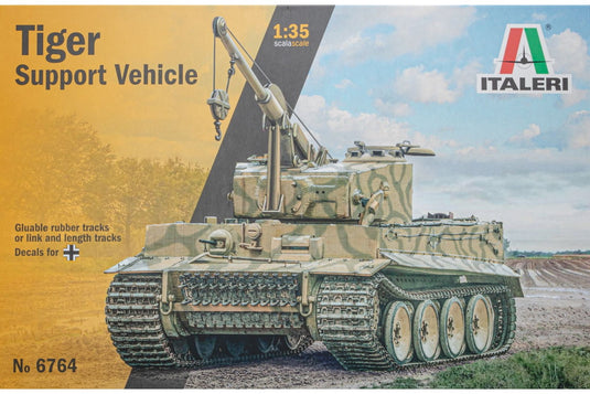 Tiger サポートビークル 装甲回収車 モデルキット/ ITALERI 1/35 模型