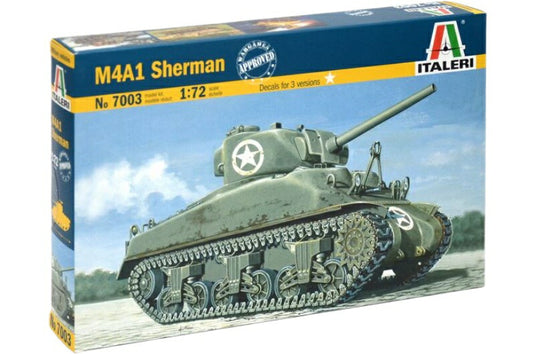 M4A1 Sherman / ITALERI 1/72 プラスチックモデル模型