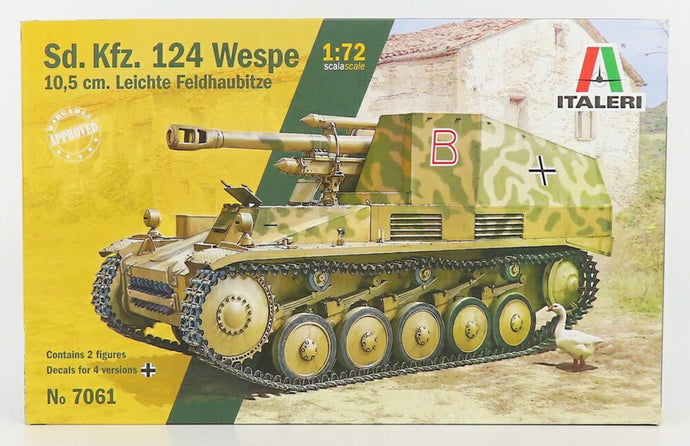 TANK SD.KFZ. 124 WESPE ミリタリー 1945/ ITALERI 1/72 ミニカー