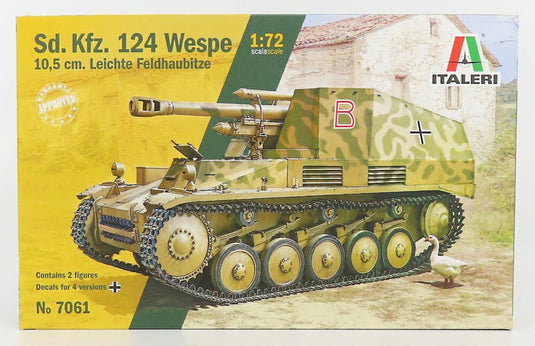 TANK SD.KFZ. 124 WESPE ミリタリー 1945/ ITALERI 1/72 ミニカー