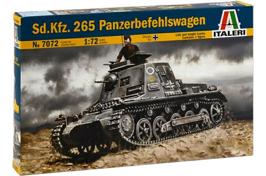 SdKfz 265 戦車指揮車 / ITALERI 1/72 プラスチックモデル模型