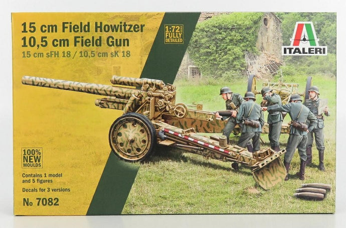 TRAILER 15 cm. フィールド ハウザー 砲 ミリタリー/ ITALERI 1/72 ミニカー