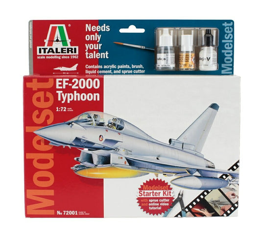 ユーロファイター EF2000 タイフーン 軍用機 1994/ ITALERI 1/72 モデルキットプラモデル