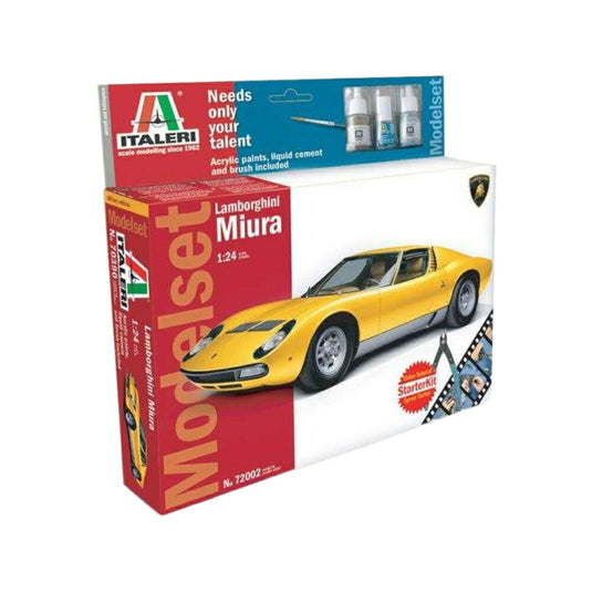 Lamborghini Miura Modelset Starter Kit / ITALERI 1/24  模型 プラモデル