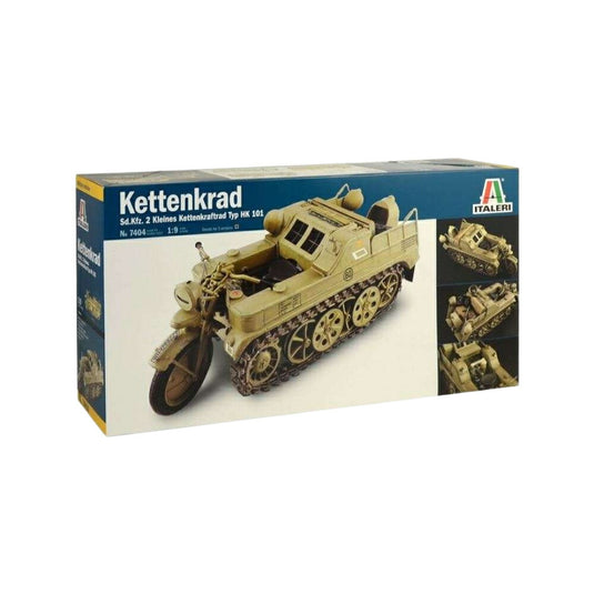 Kettenkrad HK 101/ ITALERI 1/9  模型 プラモデル