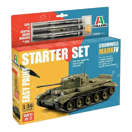 クロムウェル Mk.IV スターターセット / Italeri 1/56 組立キット