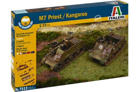 M7 Priest Kangaroo / ITALERI 1/72 プラスチックモデル模型