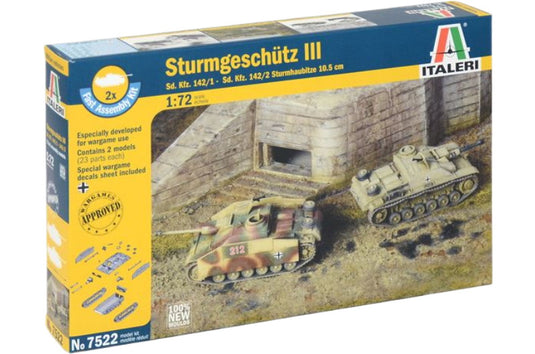突撃砲 III / ITALERI 1/72 ミニカー 模型