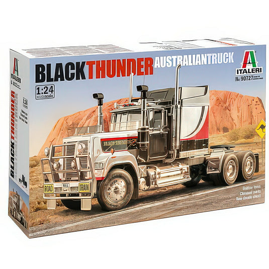 Black Thunderブラックサンダー Australian Truckオーストラリアントラック / ITALERI 1/24 ミニカー