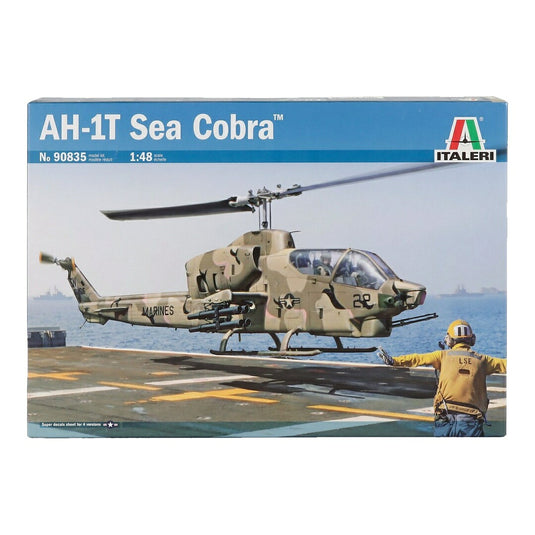 Bellベル AH-1T Sea Cobra シーコブラ マリーンズ 迷彩 モデルキット / ITALERI 1/48 ミニカー ミリタリー模型
