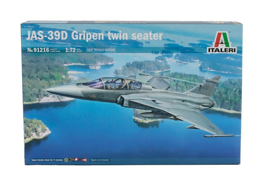 サーブ JAS-39D グリペン 複座型 軍用機 2011 プラモデルキット/ ITALERI 1/72 模型