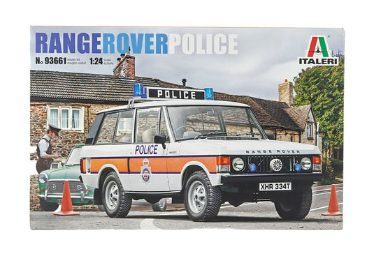 Land Roverランドローバー Range Roverレンジローバー UK Police 1982 ホワイト プラモデルキット / ITALERI 1/24 ミニカー