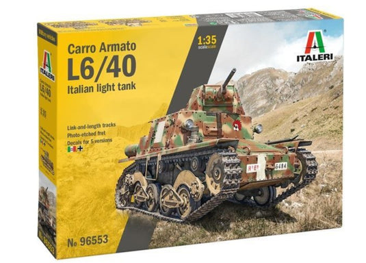 Italeri Carro Armato L6/40 / Italeri 1/35 組立キット