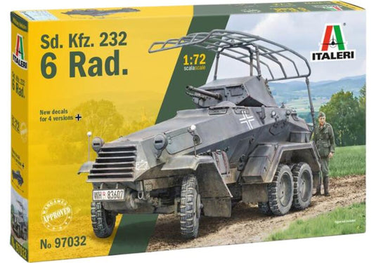 Sd. Kfz. 232 6 Rad. ミリタリー /Italeri 1/72