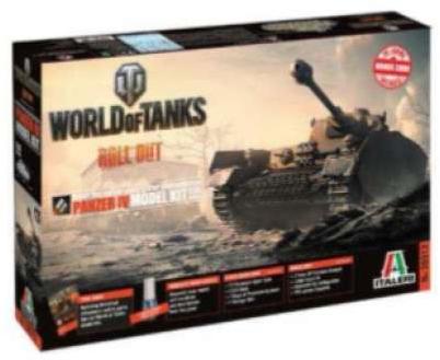 Panzer IV from the online videogame phenomenon World Of Tanks プラモデルキット/ ITALERI  1/35 プラモデルキット 模型