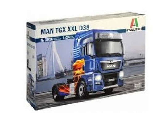 MAN TGX XXL D38 トラック プラモデル 2個セット イタレリ 1/24 / ITALERI 1/24 ミニカー