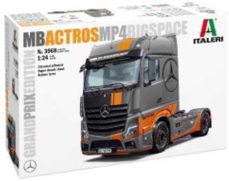メルセデスベンツ アクトロス MP4 グランプリエディション プラモデル イタレリ / ITALERI 1/24 ミニカー