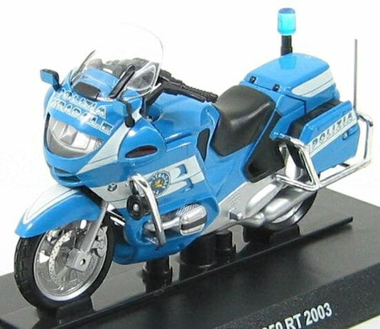 BMW R850RT Poliziaポリス Stradaleストラダーレ 2003 Motorcycleモーターサイクル ブルーホワイト / EDICOLA 1/24 バイク