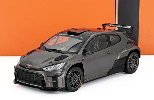 TOYOTA ヤリス GR BASE RALLY2 2024 マットグレー/ IXO 1/18 ミニカー